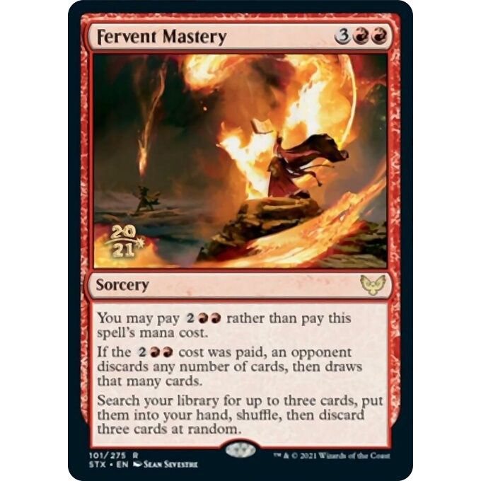 Image for Fervent Mastery (101) (PRE) - Magic: The Gathering
