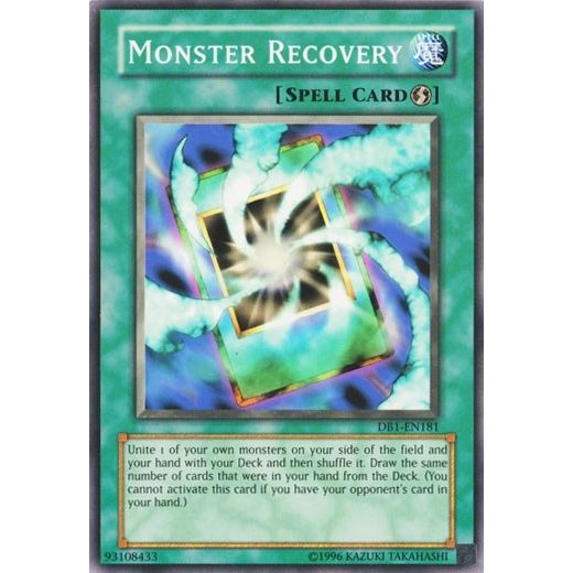 Image for Monster Recovery (DB1-EN181) (DB1) - YuGiOh