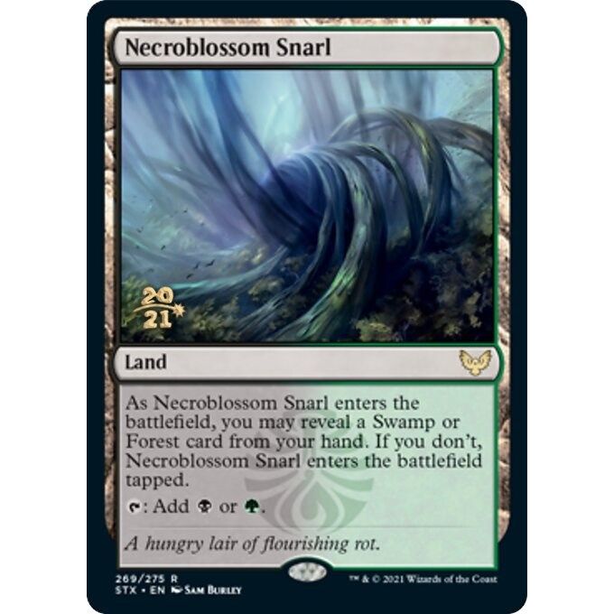 Image for Necroblossom Snarl (269) (PRE) - Magic: The Gathering