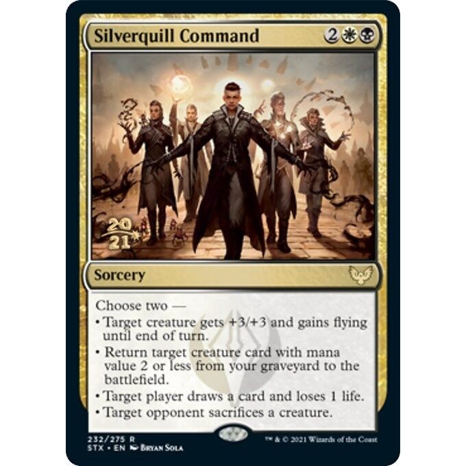 Image for Silverquill Command (232) (PRE) - Magic: The Gathering