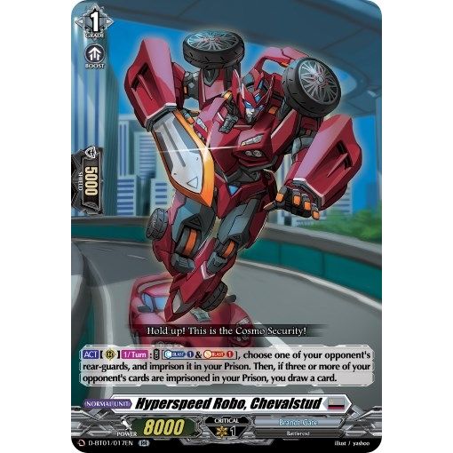 Image for Hyperspeed Robo, Chevalstud (D-BT01/017EN) (D-BT01) - Cardfight Vanguard