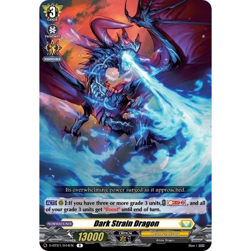 Image for Dark Strain Dragon (D-BT01/044EN) (D-BT01) - Cardfight Vanguard