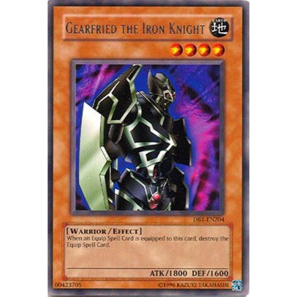 Image for Gearfried the Iron Knight (DB1-EN204) (DB1) - YuGiOh
