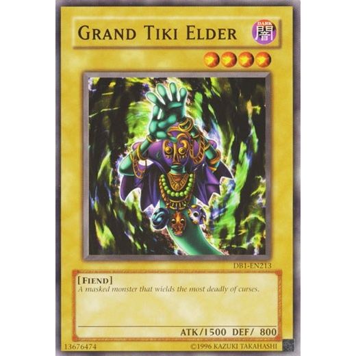 Image for Grand Tiki Elder (DB1-EN213) (DB1) - YuGiOh