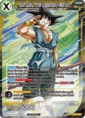 Image for Son Goku, the Legendary Warrior (P-291) (PR) - Dragon Ball Super: Masters