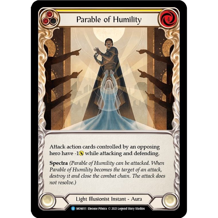 Image for Parable of Humility (MON011) (MON) - Flesh and Blood TCG
