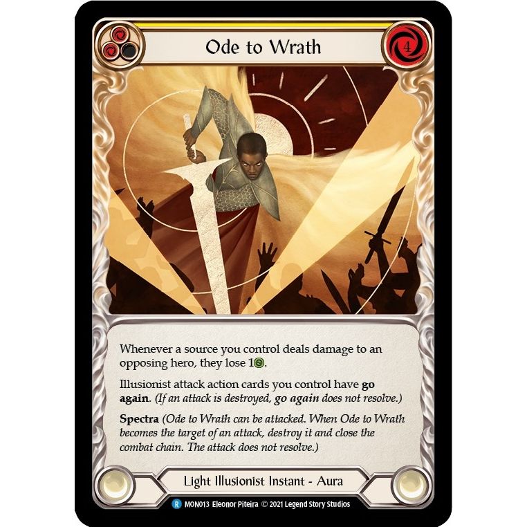 Image for Ode to Wrath (MON013) (MON) - Flesh and Blood TCG