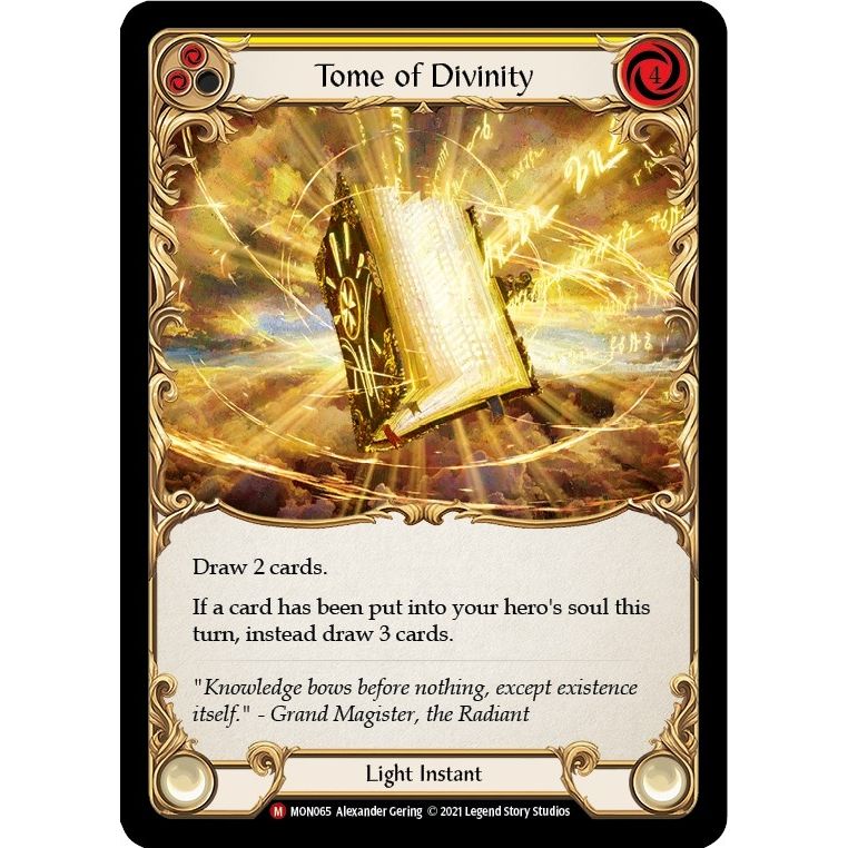 Image for Tome of Divinity (MON065) (MON) - Flesh and Blood TCG