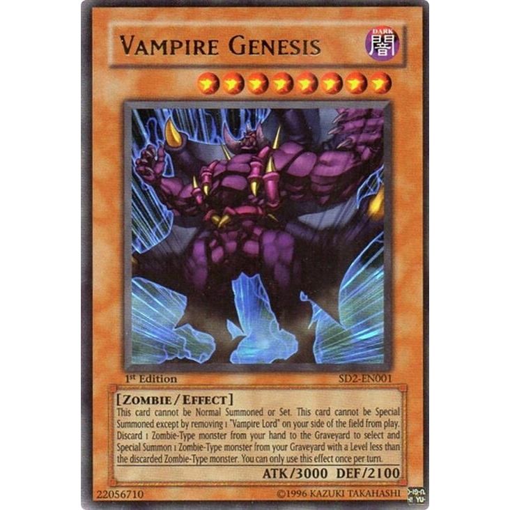 Image for Vampire Genesis (SD2-EN001) (SD2) - YuGiOh