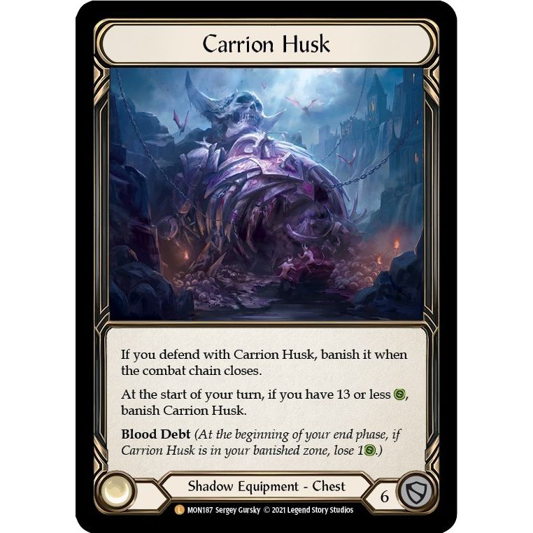 Image for Carrion Husk (MON187) (MON) - Flesh and Blood TCG