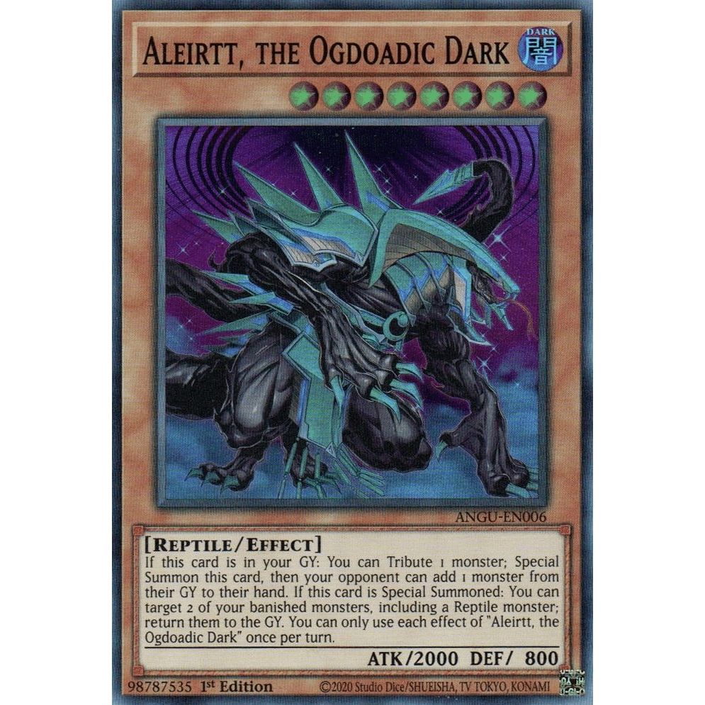 Image for Aleirtt, the Ogdoadic Dark (ANGU-EN006) (ANGU) - YuGiOh
