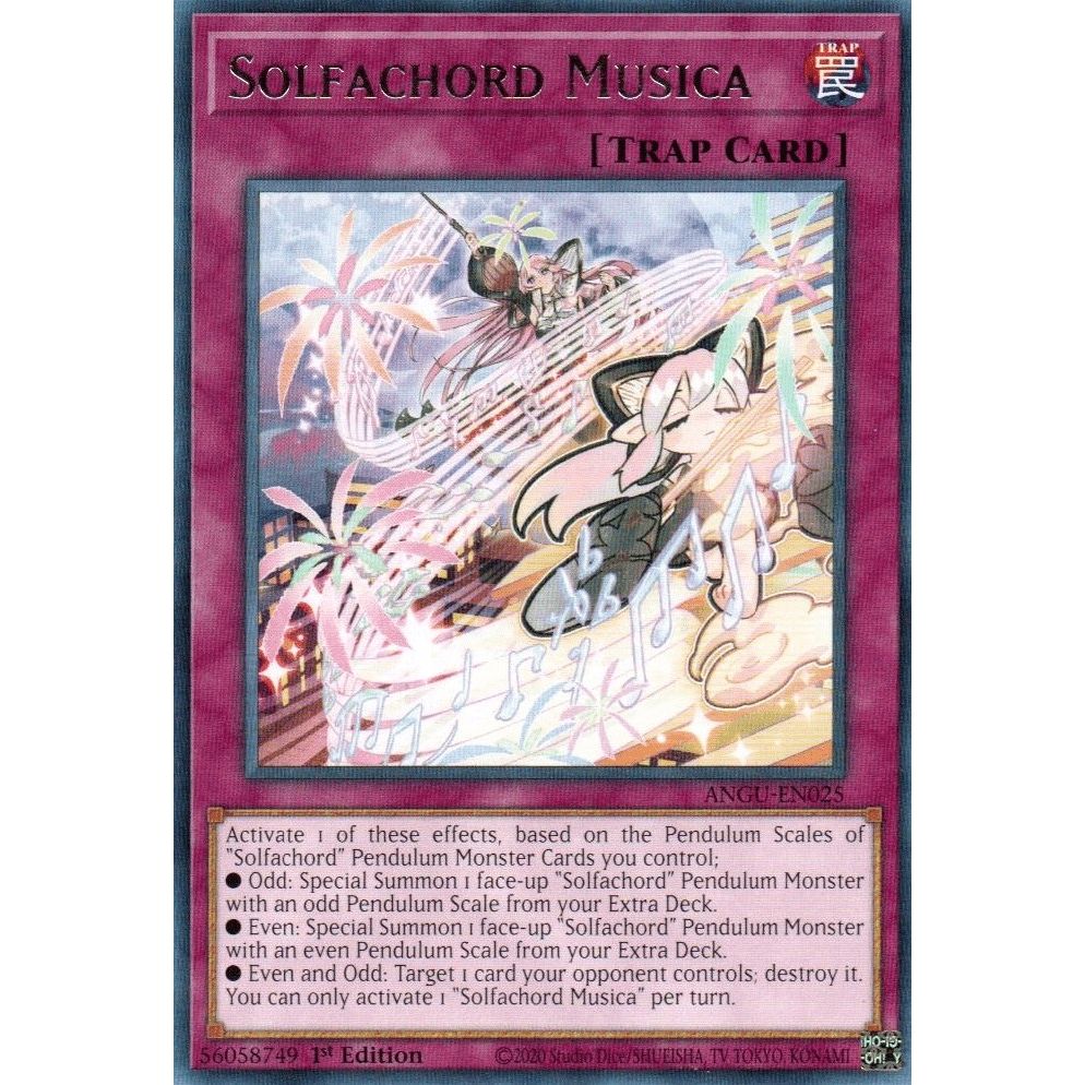 Image for Solfachord Musica (ANGU-EN025) (ANGU) - YuGiOh