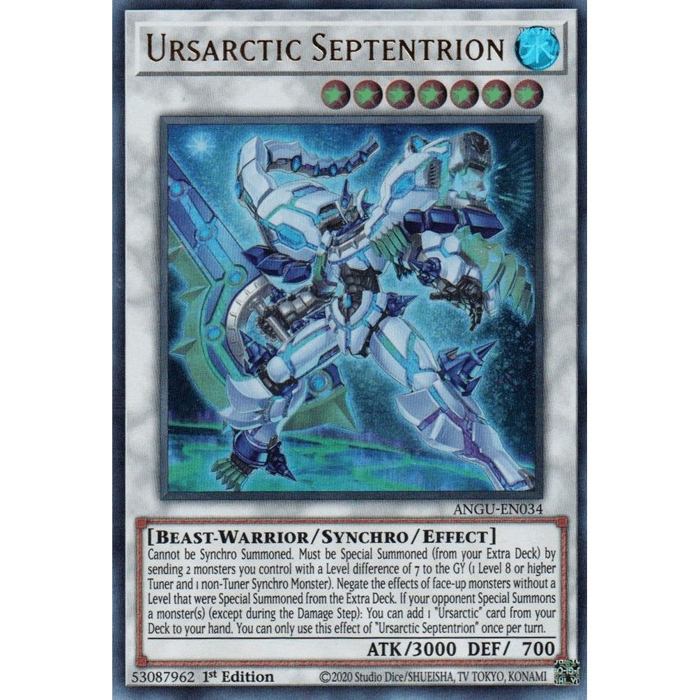 Image for Ursarctic Septentrion (ANGU-EN034) (ANGU) - YuGiOh