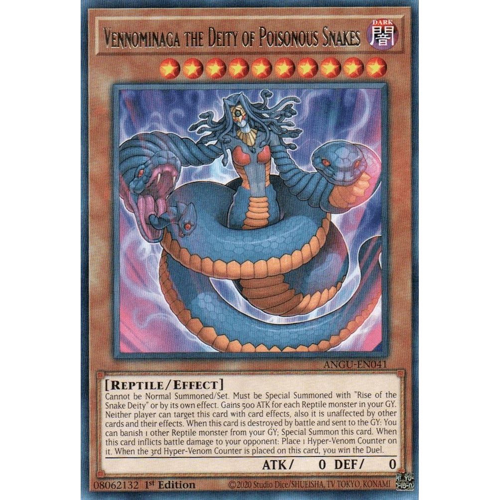 Image for Vennominaga the Deity of Poisonous Snakes (ANGU-EN041) (ANGU) - YuGiOh