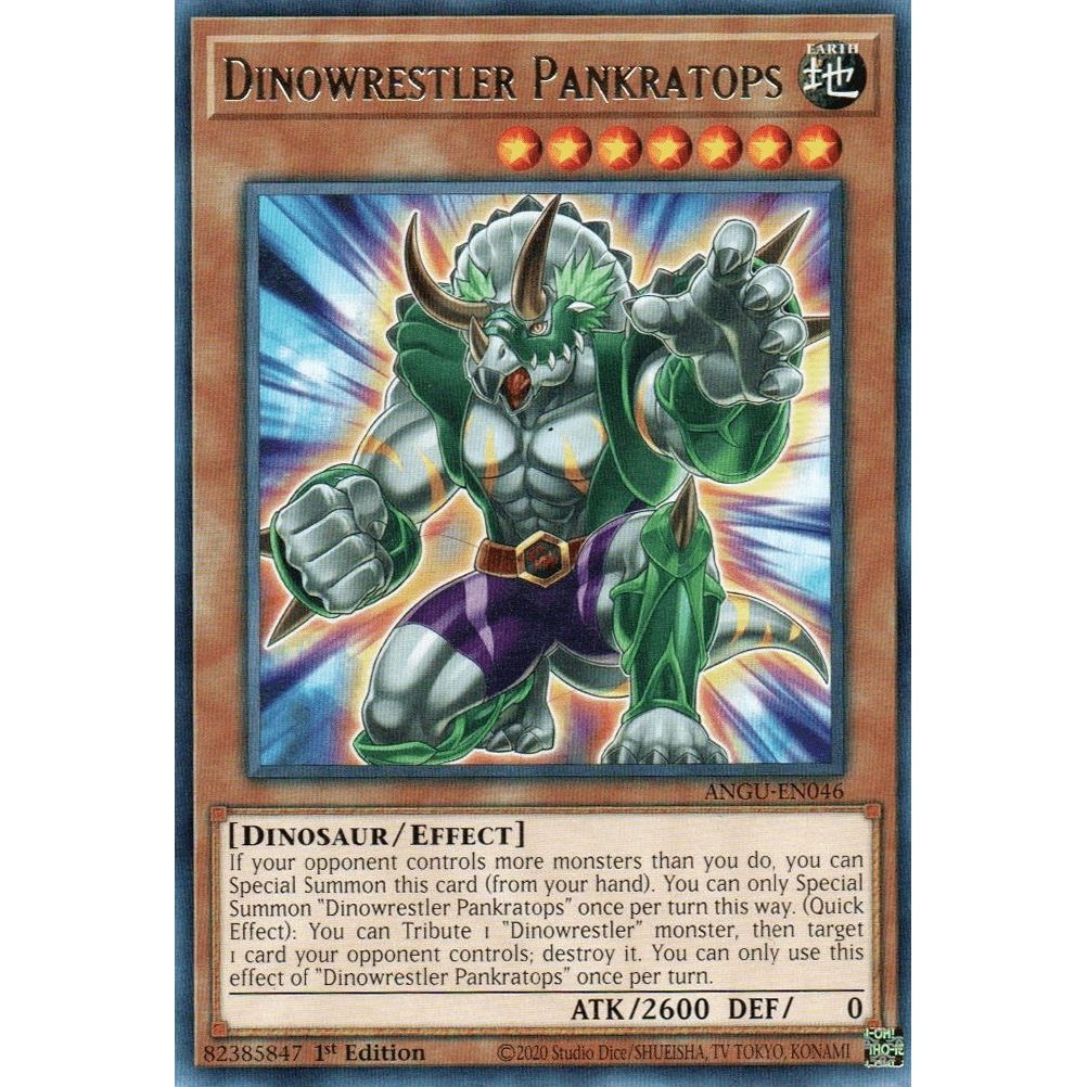 Image for Dinowrestler Pankratops (ANGU-EN046) (ANGU) - YuGiOh