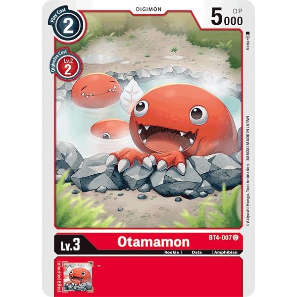 Image for Otamamon (BT4-007 C) (BT04) - Digimon Card Game