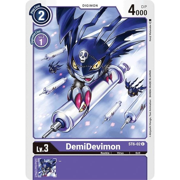 Image for DemiDevimon (ST6-02 C) (ST-6) - Digimon Card Game