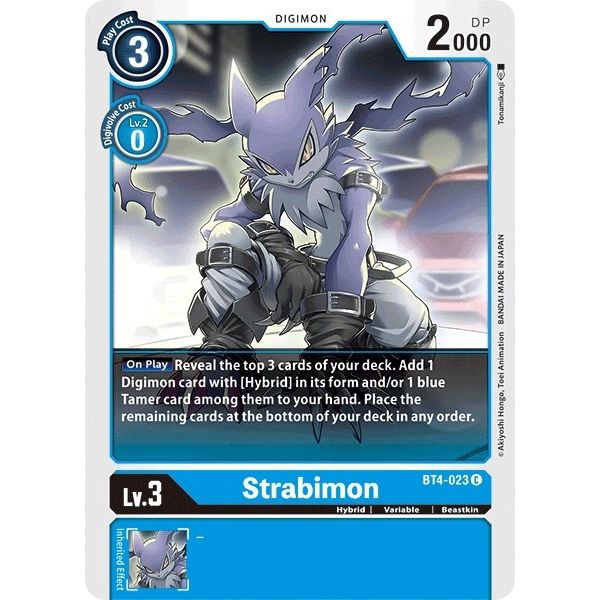 Image for Strabimon (BT4-023 C) (BT04) - Digimon Card Game