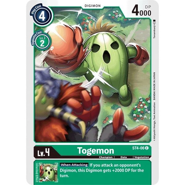 Image for Togemon (ST4-06 C) (ST-4) - Digimon Card Game