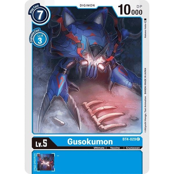 Image for Gusokumon (BT4-029 C) (BT04) - Digimon Card Game