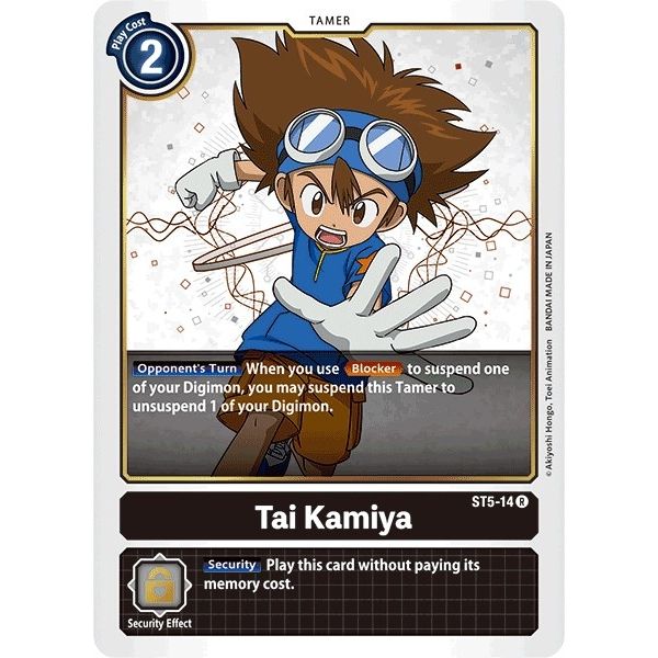 Image for Tai Kamiya (ST5-14 R) (ST-5) - Digimon Card Game