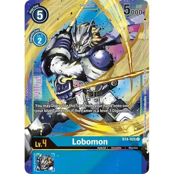 Image for Lobomon (Alternate Art) (BT4-025 U) (BT04) - Digimon Card Game