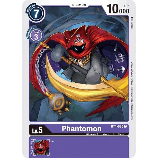 Image for Phantomon (BT4-085 C) (BT04) - Digimon Card Game