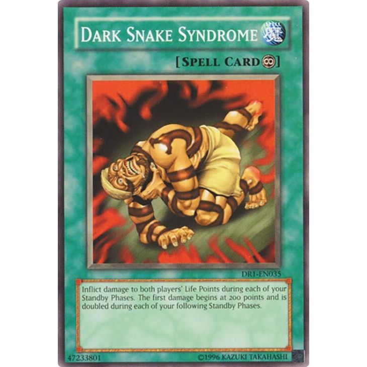 Image for Dark Snake Syndrome (DR1-EN035) (DR1) - YuGiOh