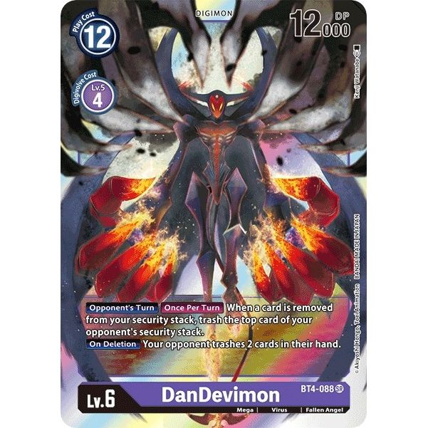 Image for DanDevimon (BT4-088 SR) (BT04) - Digimon Card Game