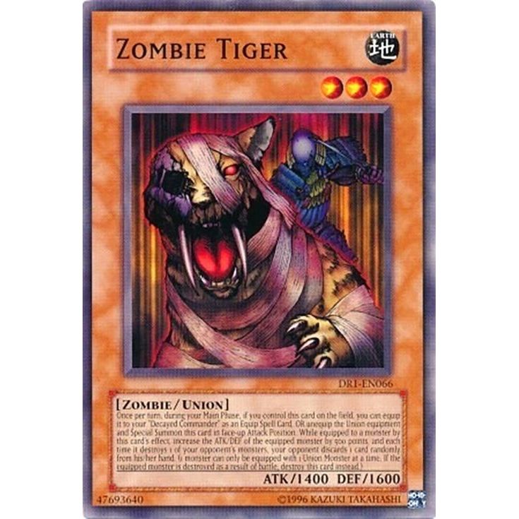 Image for Zombie Tiger (DR1-EN066) (DR1) - YuGiOh