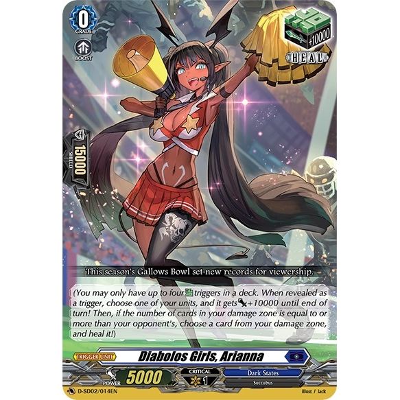 Image for Diabolos Girls, Arianna (D-SD02/014EN) (D-SD02) - Cardfight Vanguard