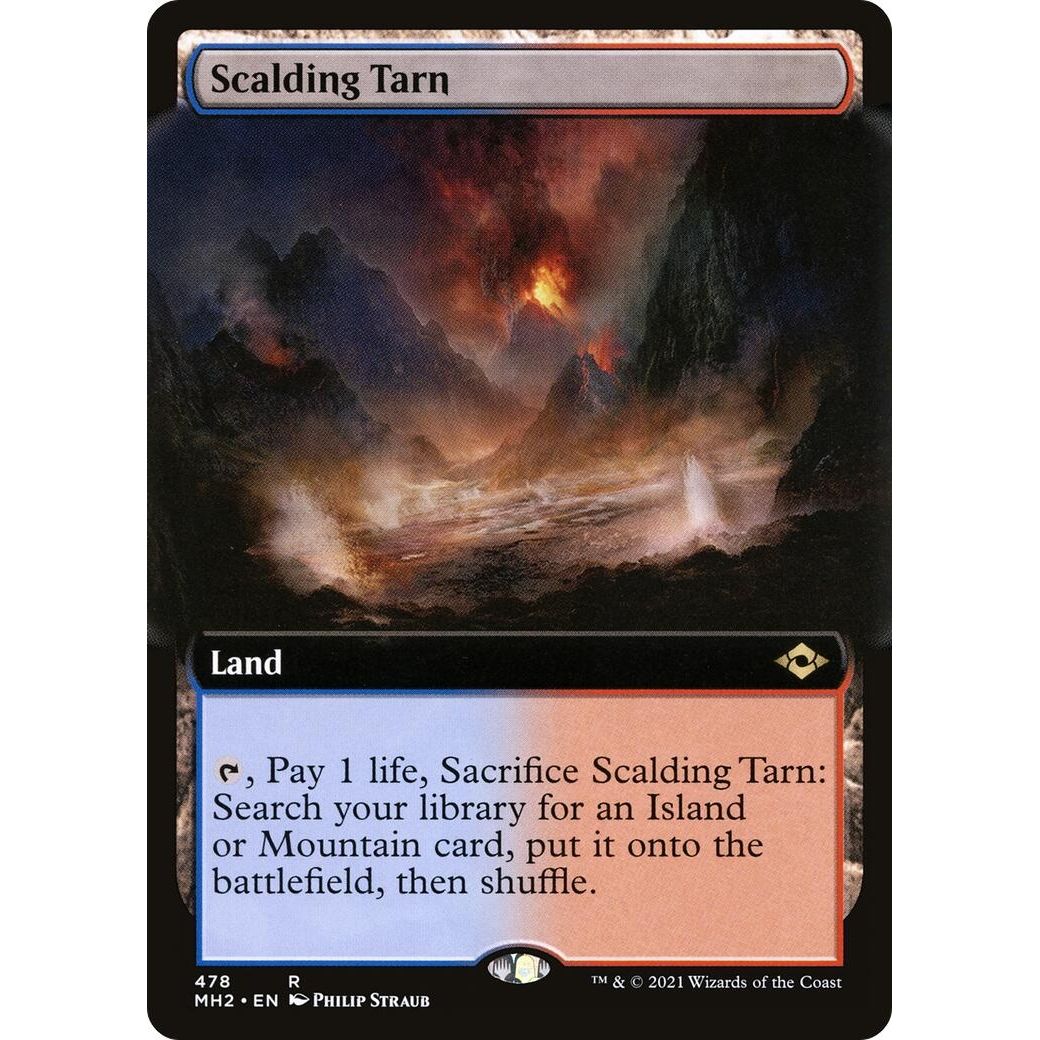 Image for Scalding Tarn (Extended Art) (478) (MH2) - Magic: The Gathering