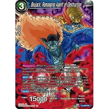 Image for Boujack, Rampaging Agent of Destruction (P-299) (PR) - Dragon Ball Super: Masters