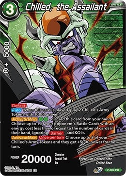Image for Chilled, the Assailant (Winner Stamped) (P-300) (TPR) - Dragon Ball Super: Masters