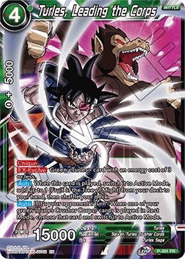 Image for Turles, Leading the Corps (P-301) (TPR) - Dragon Ball Super: Masters