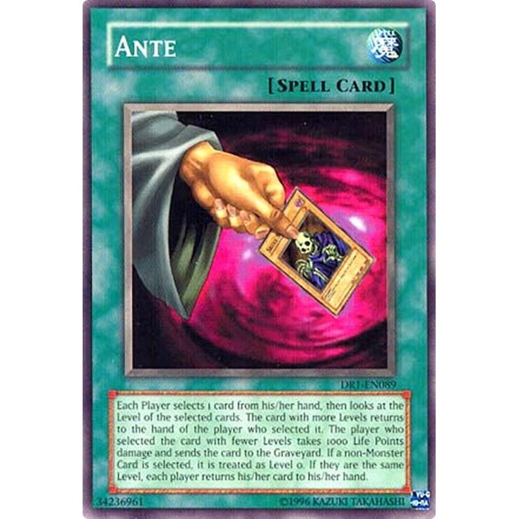 Image for Ante (DR1-EN089) (DR1) - YuGiOh