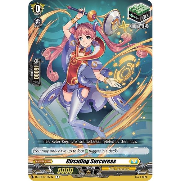 Image for Circuling Sorceress (D-BT01/105EN) (D-BT01) - Cardfight Vanguard