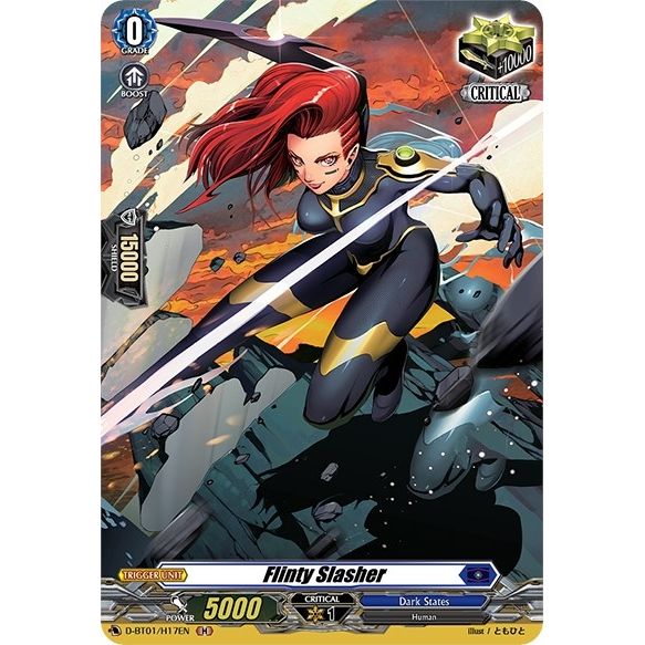 Image for Flinty Slasher (Holo) (D-BT01/H17EN) (D-BT01) - Cardfight Vanguard