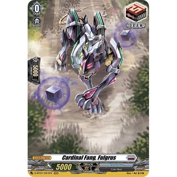 Image for Cardinal Fang, Fulgrus (Holo) (D-BT01/H27EN) (D-BT01) - Cardfight Vanguard