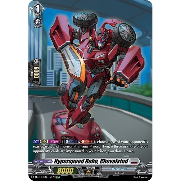 Image for Hyperspeed Robo, Chevalstud (SP) (D-BT01/SP17EN) (D-BT01) - Cardfight Vanguard