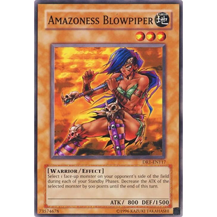 Image for Amazoness Blowpiper (DR1-EN117) (DR1) - YuGiOh