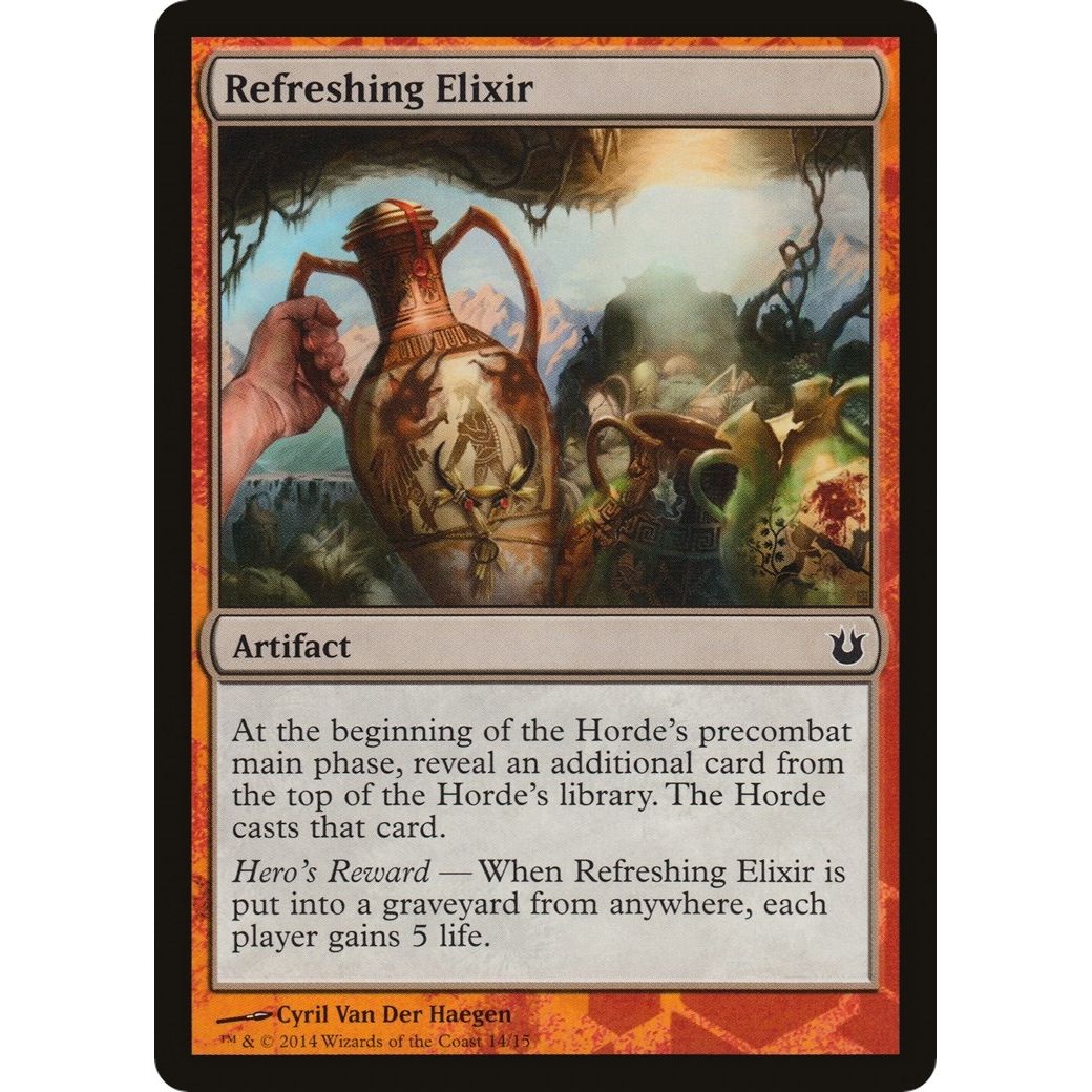 Image for Refreshing Elixir (14) (HERO) - Magic: The Gathering