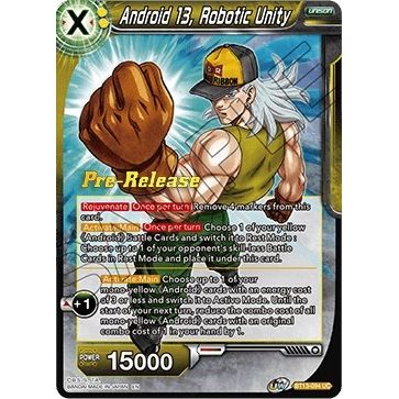 Image for Android 13, Robotic Unity (BT13-094) (DBS-B13PRE) - Dragon Ball Super: Masters