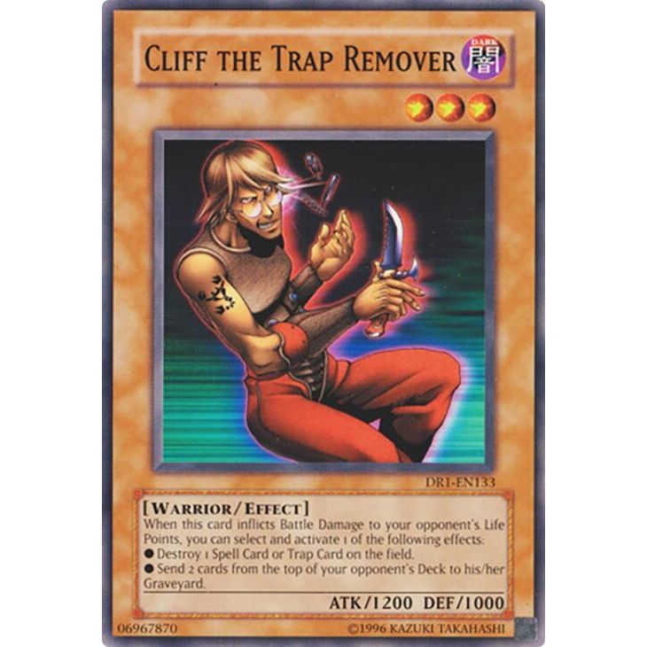 Image for Cliff the Trap Remover (DR1-EN133) (DR1) - YuGiOh