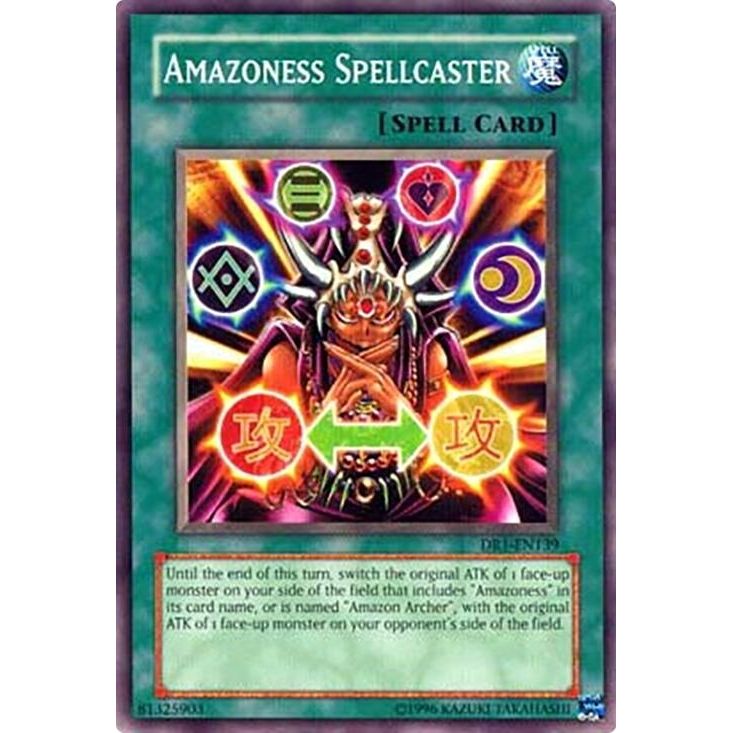 Image for Amazoness Spellcaster (DR1-EN139) (DR1) - YuGiOh