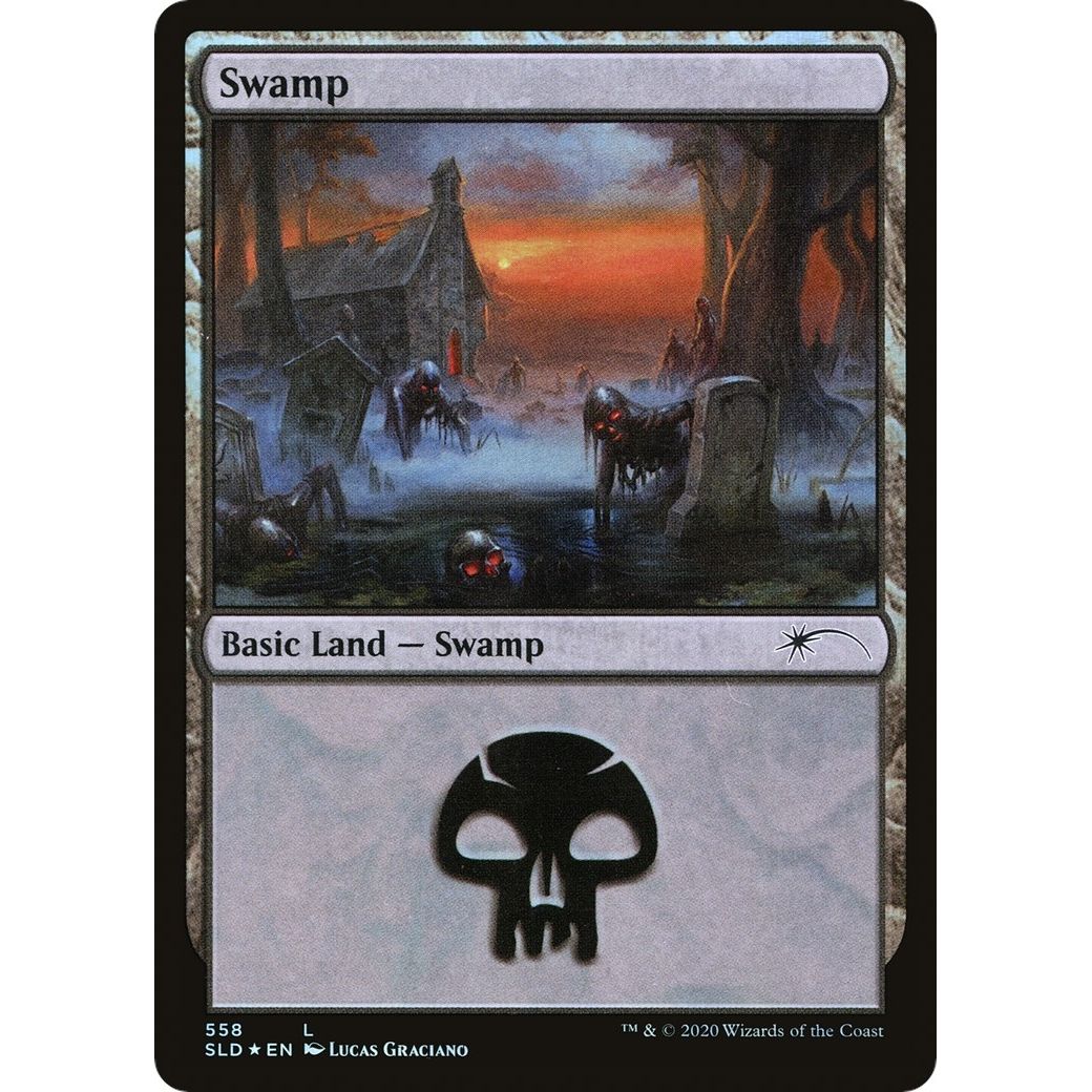 Image for Swamp (558) (558) (SLD) - Magic: The Gathering