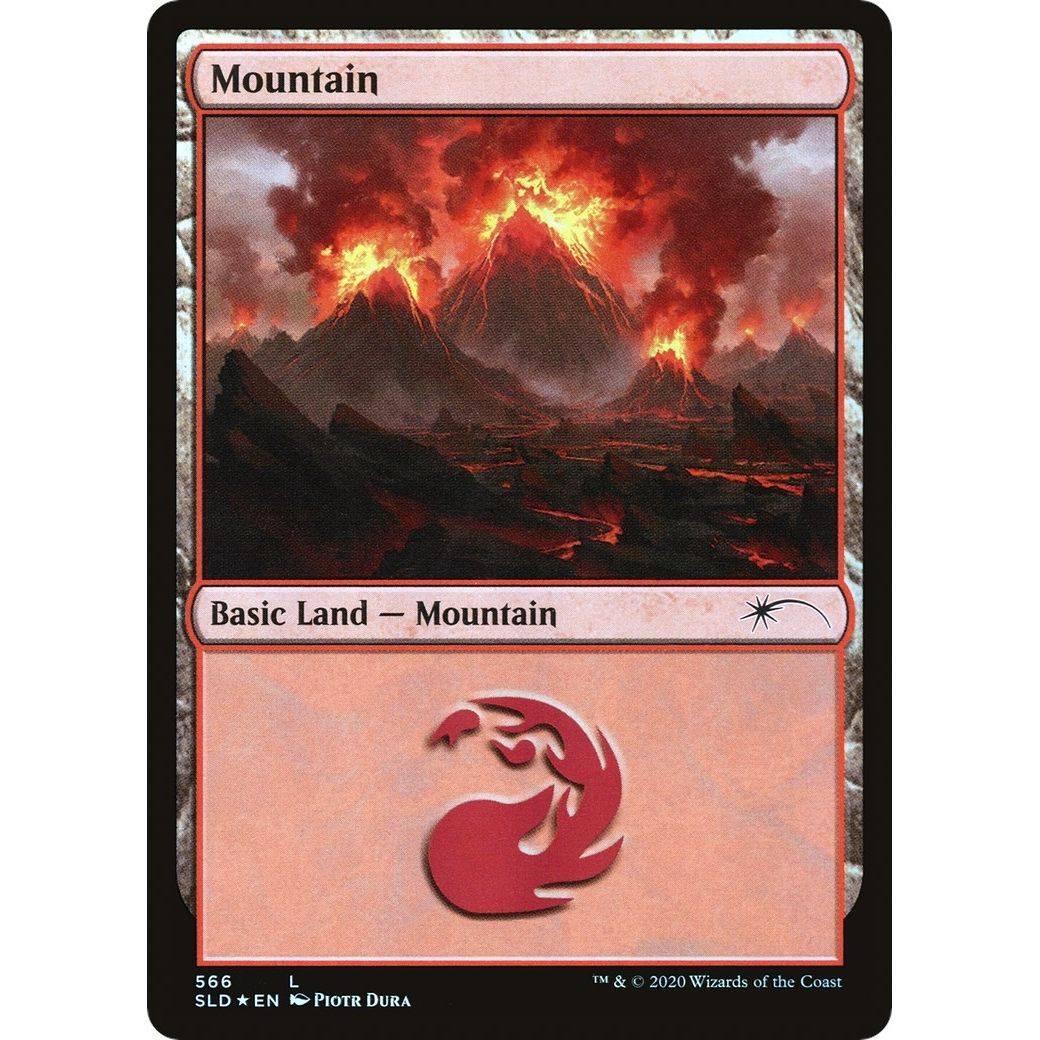 Image for Mountain (566) (566) (SLD) - Magic: The Gathering