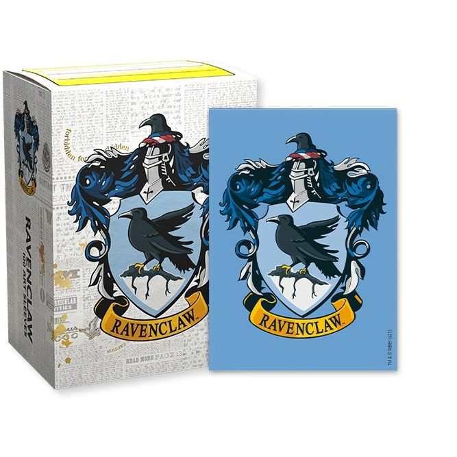 Image for Dragon Shield Hogwarts Houses Brushed Art Sleeves: Ravenclaw - Card Sleeves