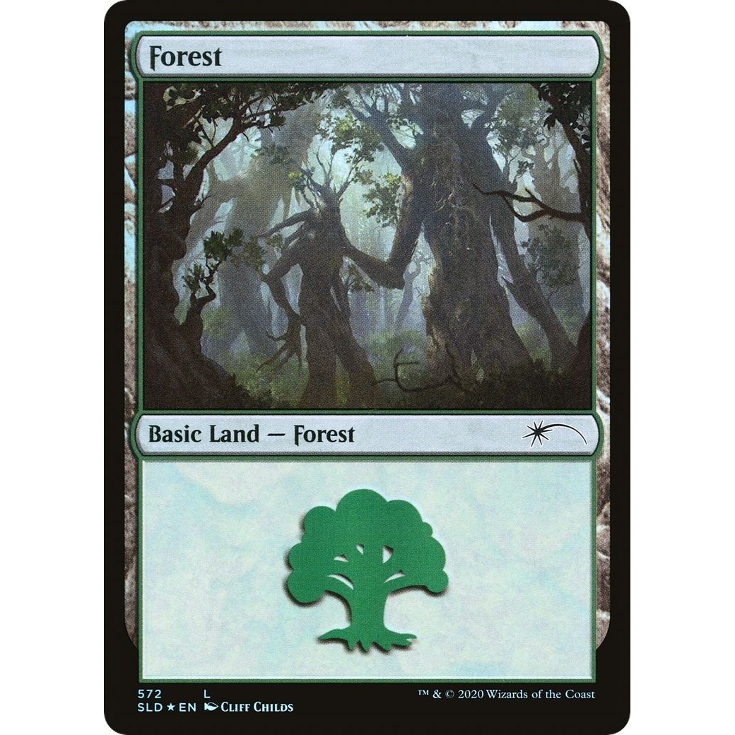 Image for Forest (572) (572) (SLD) - Magic: The Gathering