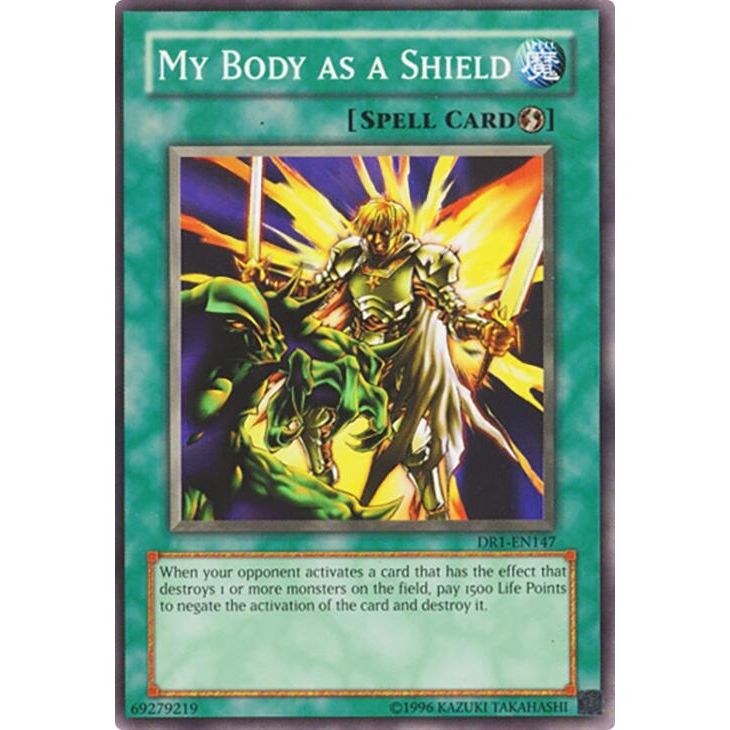 Image for My Body as a Shield (DR1-EN147) (DR1) - YuGiOh